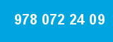 978 072 24 09 978 072 24 09